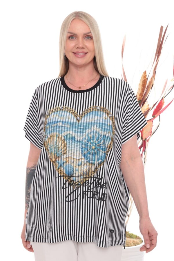 Premium Striped Blouse - Wholesale Premium Striped Blouse - Wholesale