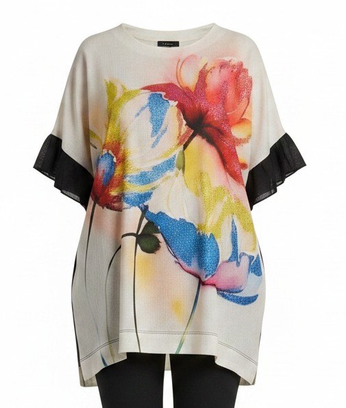 Premium Artistic Print Blouse Premium Artistic Print Blouse