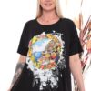 Premium Graphic Print Blouse - Oversized Fit Premium Graphic Print Blouse - Oversized Fit