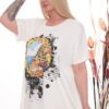 Premium Graphic Print Blouse - Oversized Fit Premium Graphic Print Blouse - Oversized Fit