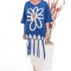 Premium Floral Sequin Blouse with Fringe Hem Premium Floral Sequin Blouse with Fringe Hem