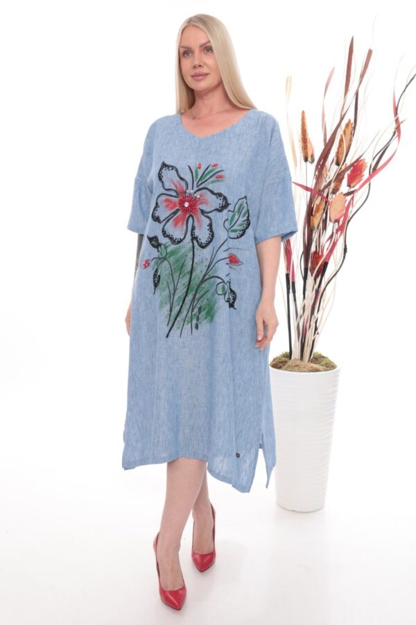 Premium Floral Print T-Shirt Dress Premium Floral Print T-Shirt Dress