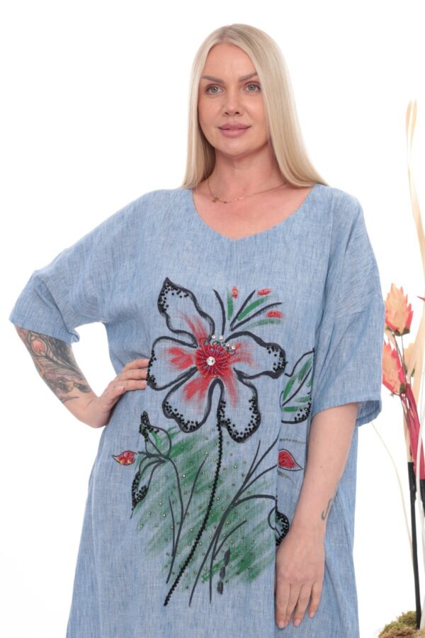 Premium Floral Print T-Shirt Dress Premium Floral Print T-Shirt Dress
