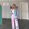 Colorful Artistic Top and Bottom Set - Premium Wholesale Collection Colorful Artistic Top and Bottom Set - Premium Wholesale Collection