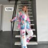 Colorful Artistic Top and Bottom Set - Premium Wholesale Collection Colorful Artistic Top and Bottom Set - Premium Wholesale Collection