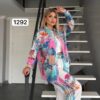 Colorful Artistic Top and Bottom Set - Premium Wholesale Collection Colorful Artistic Top and Bottom Set - Premium Wholesale Collection