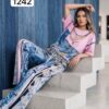 Premium Denim Two-Piece Set with Chain Detail Premium Denim Two-Piece Set with Chain Detail
