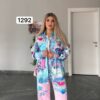 Colorful Artistic Top and Bottom Set - Premium Wholesale Collection Colorful Artistic Top and Bottom Set - Premium Wholesale Collection