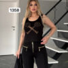 TATU1358 Premium Black Top & Bottom Set