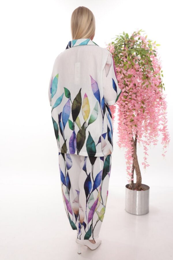 Floral Print Two-Piece Suit Set - Premium Wholesale Floral Print Two-Piece Suit Set - Premium Wholesale
