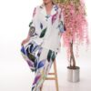 Floral Print Two-Piece Suit Set - Premium Wholesale Floral Print Two-Piece Suit Set - Premium Wholesale