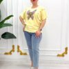 Premium Butterfly Graphic Blouse Premium Butterfly Graphic Blouse
