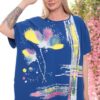 Premium Artistic Blouse ROZZER4281 - Wholesale Fashion Top Premium Artistic Blouse ROZZER4281 - Wholesale Fashion Top