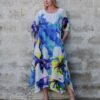 Floral Print A-Line Dress - Wholesale Floral Print A-Line Dress - Wholesale
