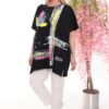 Premium Artistic Blouse ROZZER4281 - Wholesale Fashion Top Premium Artistic Blouse ROZZER4281 - Wholesale Fashion Top