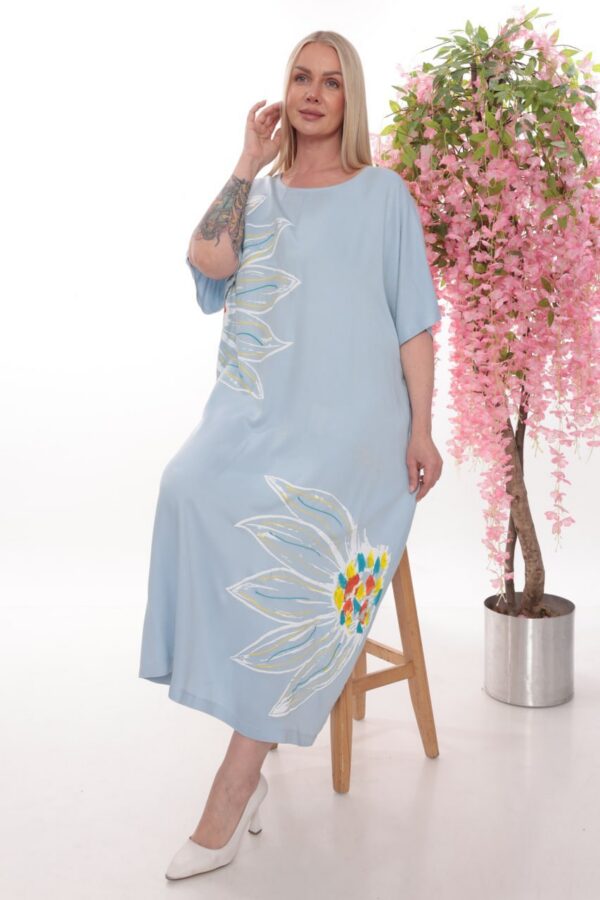 Premium Sunflower Graphic Dress - Wholesale Apparel Premium Sunflower Graphic Dress - Wholesale Apparel