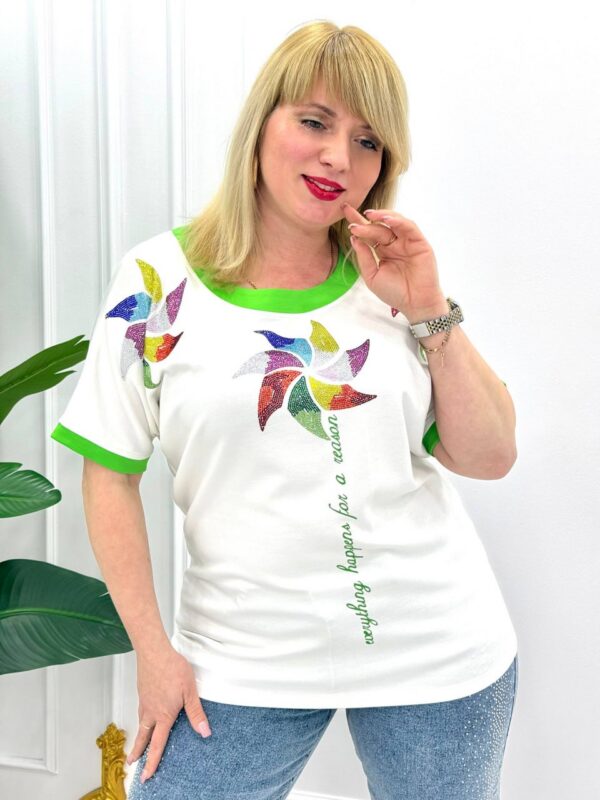 Black Colorful Print Blouse for Wholesale - Premium Quality Black Colorful Print Blouse for Wholesale - Premium Quality
