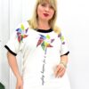Black Colorful Print Blouse for Wholesale - Premium Quality Black Colorful Print Blouse for Wholesale - Premium Quality
