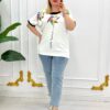 Black Colorful Print Blouse for Wholesale - Premium Quality Black Colorful Print Blouse for Wholesale - Premium Quality
