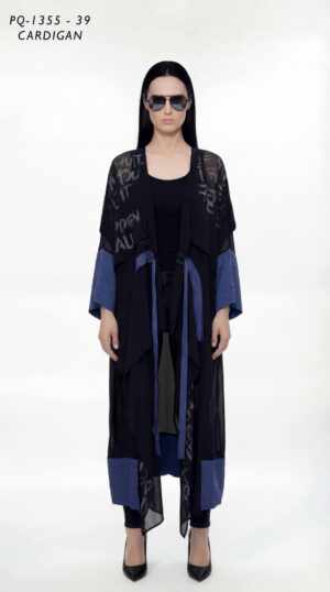 PQ1355 Modern Cardigan Dress