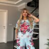 Floral Print Two-Piece Set - Premium Wholesale Fashion