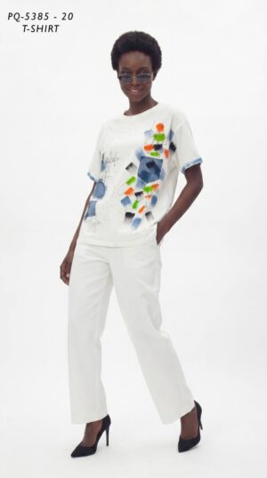 PQ5385 Premium Artistic Print T-Shirt