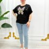 Premium Butterfly Graphic Blouse Premium Butterfly Graphic Blouse