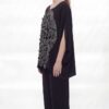 Black Cape Top & Pants Set PQ1329 Black Cape Top & Pants Set PQ1329