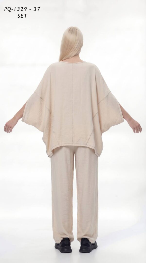 Black Cape Top & Pants Set PQ1329 Black Cape Top & Pants Set PQ1329