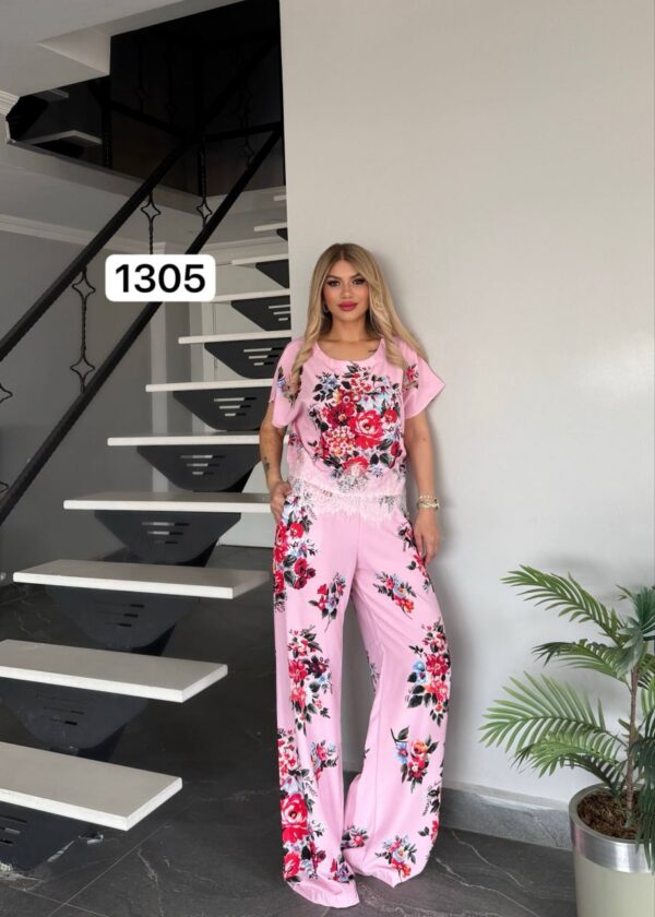 Floral Print Two-Piece Set - Premium Wholesale Fashion
