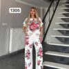 Floral Print Two-Piece Set - Premium Wholesale Fashion