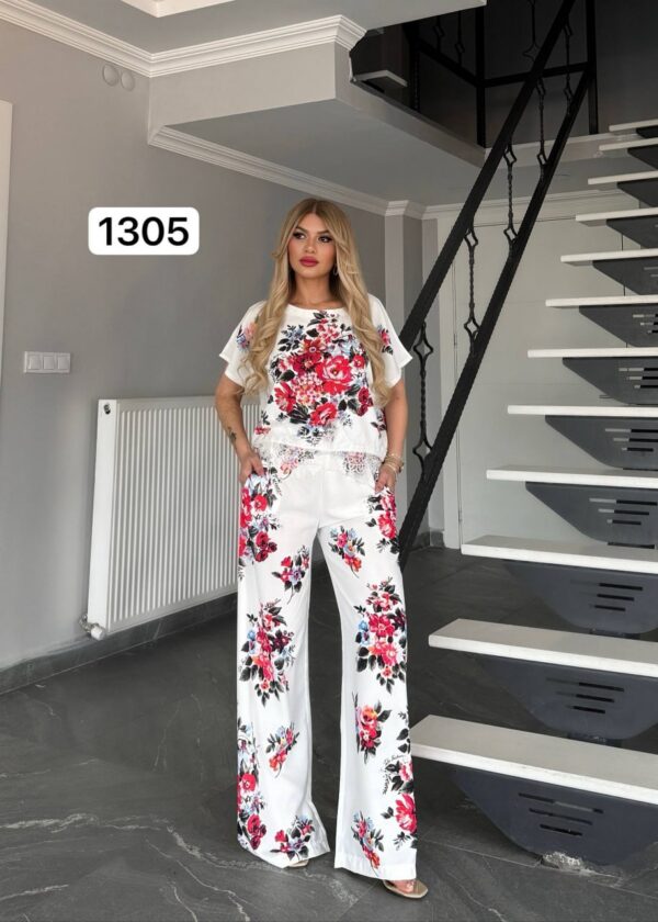 Floral Print Two-Piece Set - Premium Wholesale Fashion