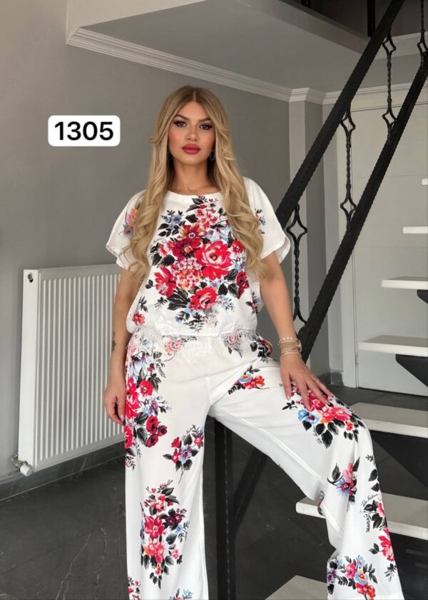 Floral Print Two-Piece Set - Premium Wholesale Fashion