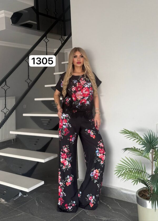 Floral Print Two-Piece Set - Premium Wholesale Fashion
