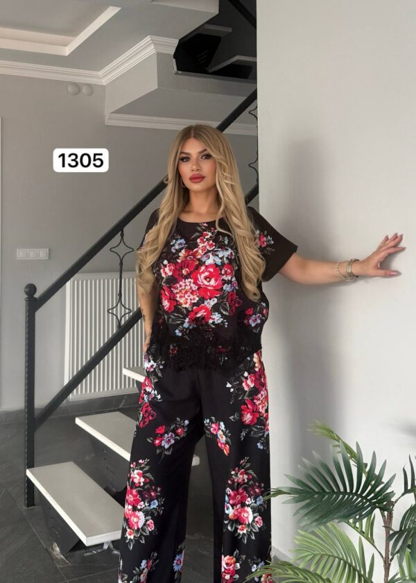 Floral Print Two-Piece Set - Premium Wholesale Fashion