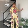 Floral Print Two-Piece Set - Premium Wholesale Fashion