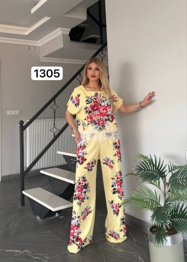 Floral Print Two-Piece Set - Premium Wholesale Fashion