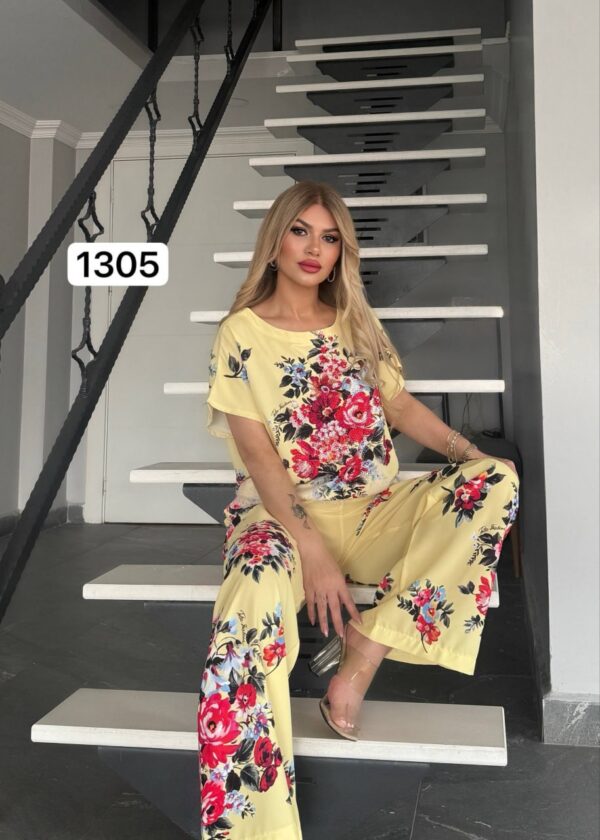 Floral Print Two-Piece Set - Premium Wholesale Fashion