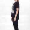 Premium Graphic T-Shirt with Floral Line Art Design Premium Graphic T-Shirt with Floral Line Art Design