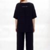 Black & White Striped Two-Piece Set Black & White Striped Two-Piece Set