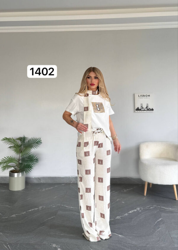 Premium Beige Loungewear Set - Top & Bottom Collection Premium Beige Loungewear Set - Top & Bottom Collection