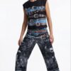 TATU1344 Designer Tank Top & Pants Set - Premium Wholesale TATU1344 Designer Tank Top & Pants Set - Premium Wholesale