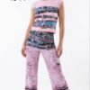TATU1344 Designer Tank Top & Pants Set - Premium Wholesale TATU1344 Designer Tank Top & Pants Set - Premium Wholesale