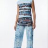 TATU1344 Designer Tank Top & Pants Set - Premium Wholesale TATU1344 Designer Tank Top & Pants Set - Premium Wholesale