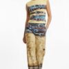 TATU1344 Designer Tank Top & Pants Set - Premium Wholesale TATU1344 Designer Tank Top & Pants Set - Premium Wholesale