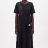 Premium Black T-Shirt Dress with Studded Details Premium Black T-Shirt Dress with Studded Details