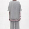 Premium Striped Two-Piece Loungewear Set Premium Striped Two-Piece Loungewear Set