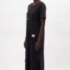 Premium Black T-Shirt Dress with Studded Details Premium Black T-Shirt Dress with Studded Details