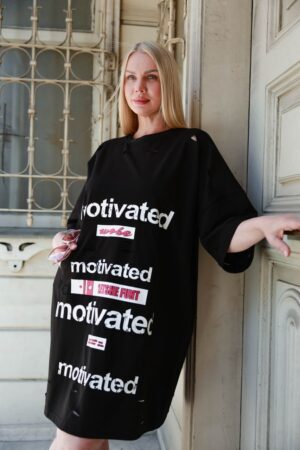 Premium Motivated Graphic Dress - Wholesale