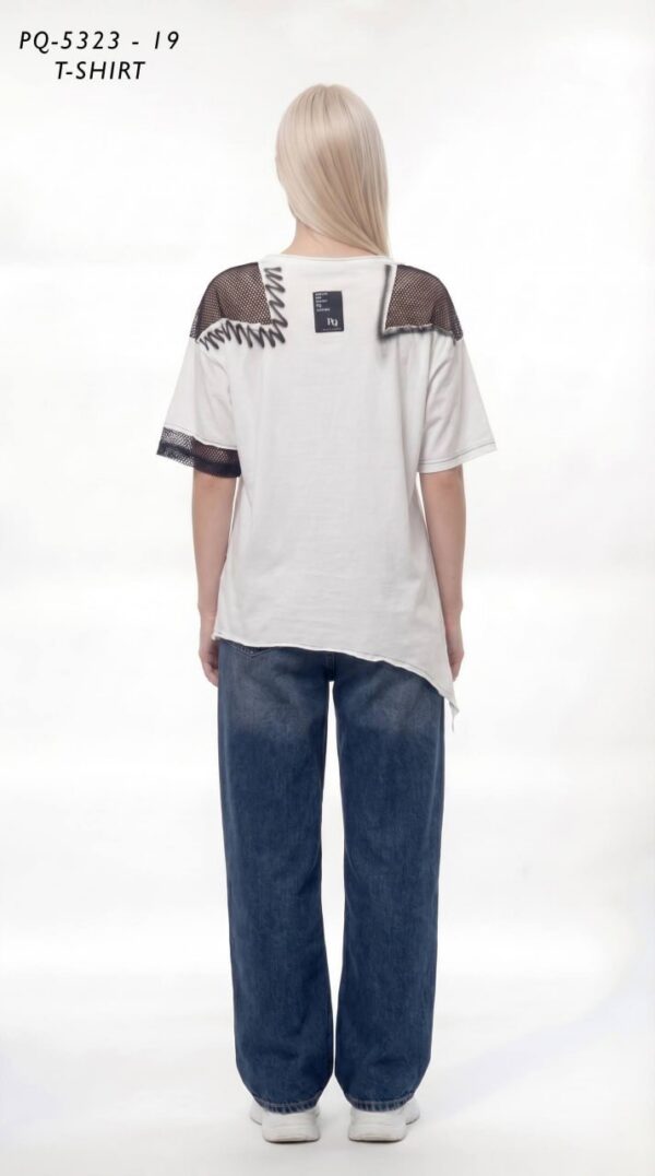 PQ5323 Premium Mesh Panel T-Shirt PQ5323 Premium Mesh Panel T-Shirt
